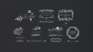Videohive Botanical Titles Titles template preview