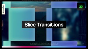 Videohive Slice Transitions Elements template preview