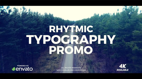 Videohive Typography Promo 20495016 Openers template preview