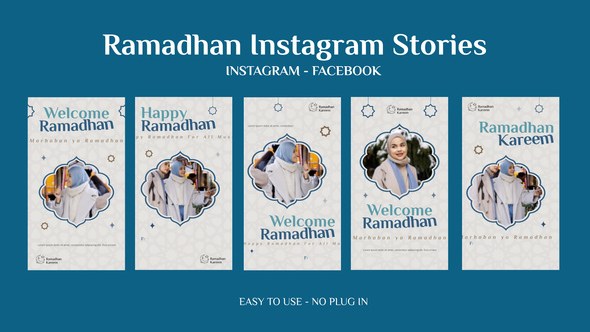 Videohive Ramadan Instagram Stories 56447731 Ramadan template preview