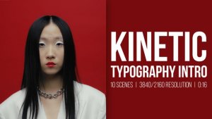Videohive Fast Kinetic Typography Intro | AE Titles template preview
