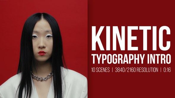 Videohive Fast Kinetic Typography Intro | AE Titles template preview
