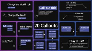 Videohive Call-outs | Infographics Infographics template preview