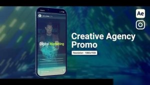 Videohive Creative Agency Promo Vertical Openers template preview