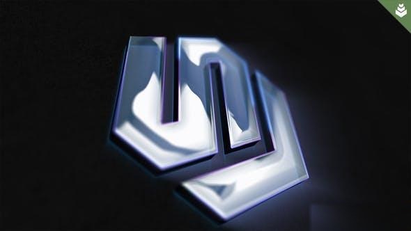 Videohive Glass Logo Reveal v2 Logo Stings template preview