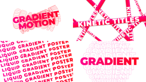 Videohive Gradient Typography 48060461 Titles template preview