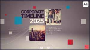 Videohive Corporate Timeline 58404993 Elements template preview