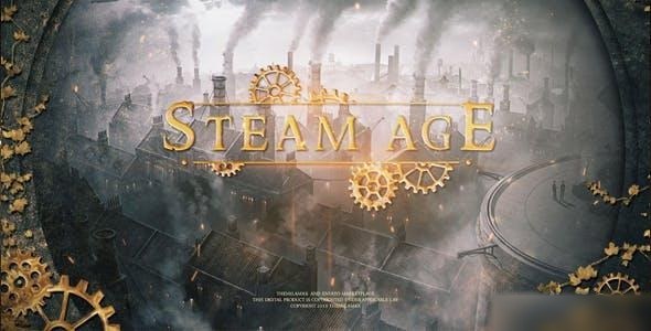 Videohive Steam Age Trailer Openers template preview