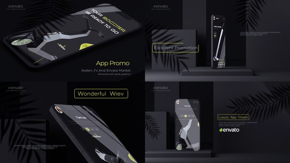 Videohive App Social Media Mock-Up Product Promo template preview