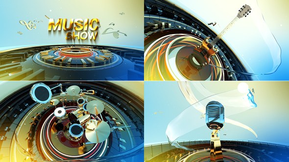 Videohive Music Show-V1 / Rock Music Show Openers template preview