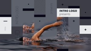Videohive Slideshow Rectangles Openers template preview