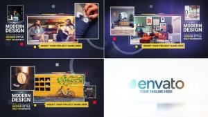 Videohive Modern Slideshow // Photo Gallery Openers template preview