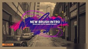 Videohive New Brush Intro Openers template preview