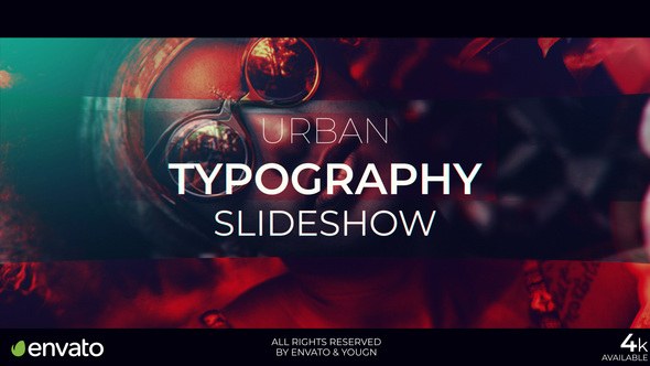 Videohive Typography Slideshow 22258995 Openers template preview