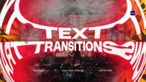 Videohive Text Transitions 58604846 Elements template preview