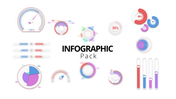 Videohive Infographics Pack 54628300 Infographics template preview