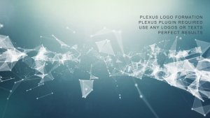 Videohive Plexus Logo Formation Openers template preview