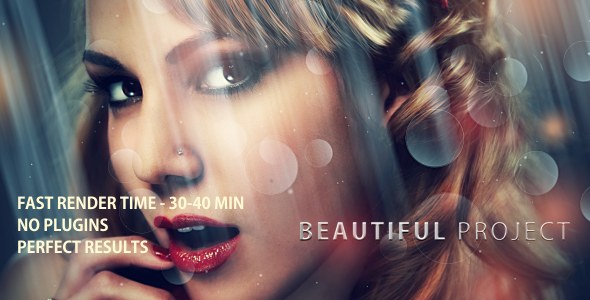 Videohive Fashion Portfolio Video Displays template preview