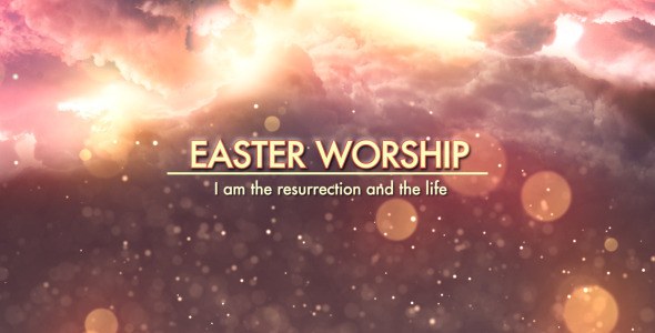 Videohive Easter Worship Promo Easter template preview