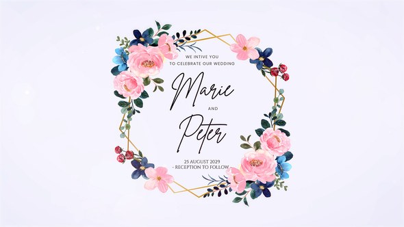 Videohive Wedding Titles 57813896 Openers template preview