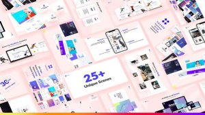 Website Presentation Pack Video Displays template preview