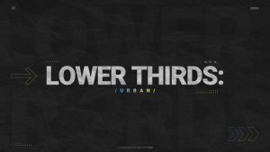 Videohive Lower Thirds: Urban Elements template preview