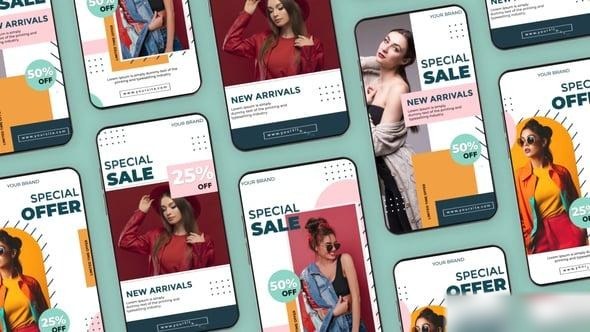 Videohive Fashion Sale Instagram Story 56261872 Product Promo template preview