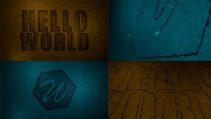 Videohive Epic Collapsing Logo V2 Openers template preview