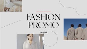 Videohive Typographic Fashion Promo Product Promo template preview
