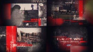 Videohive Grunge War Intro Openers template preview