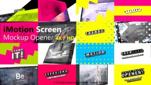 Videohive Stomp Screen Mockup Opener Openers template preview