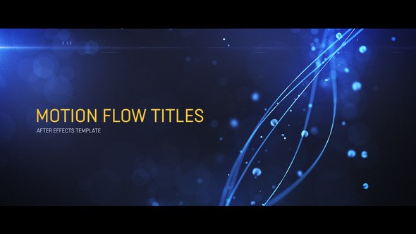 Videohive Motion Flow Titles Titles template preview