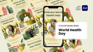 Videohive Social Media Reels - World Heath Day After Effect Templates Product Promo template preview