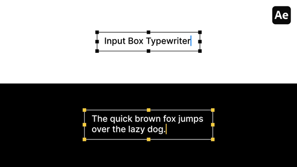 Videohive Typewriter Pack Titles template preview