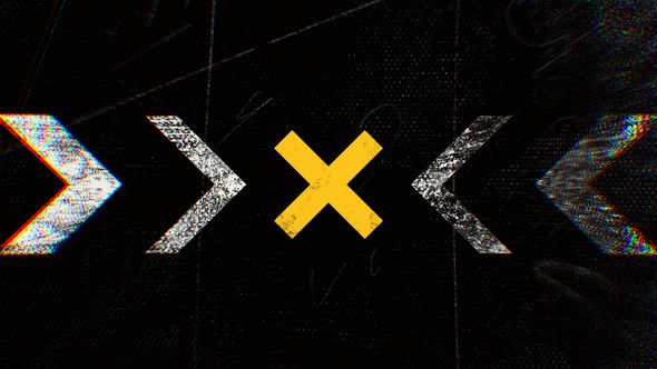 Videohive Grunge Attention Logo Logo Stings template preview