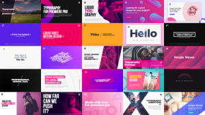 Motion Slides Video Displays template preview