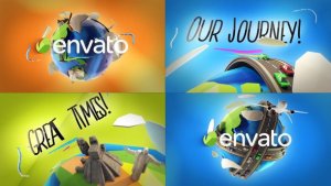 Videohive Travel Logo Reveals Logo Stings template preview