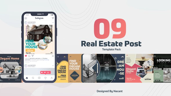 Videohive Real Estate Post V1 Product Promo template preview