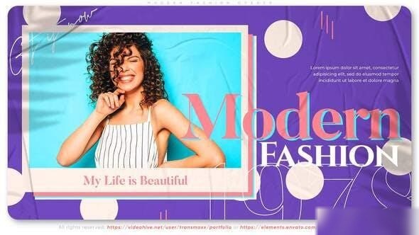 Videohive Modern Fashion Opener 28116166 Openers template preview