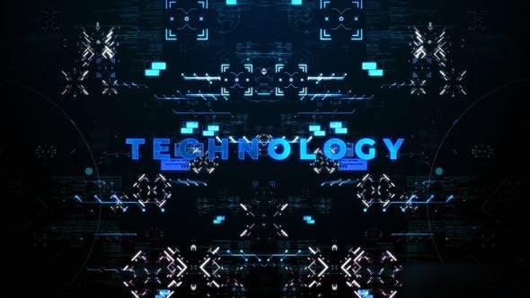 Videohive Digital HUD Titles Openers template preview