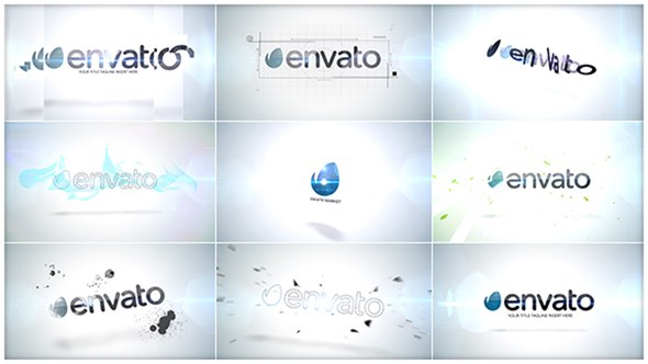 Videohive Clean Logo Pack Logo Stings template preview