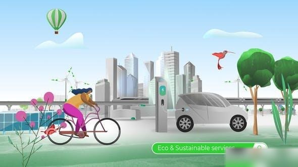 Videohive Green Energy - Eco & Sustainability Openers template preview