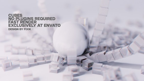 Videohive Cubes | AE Openers template preview