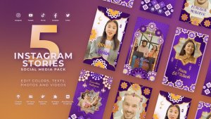 Videohive Ramadan Kareem Instagram Stories Ramadan template preview