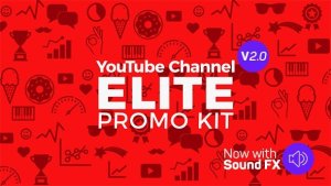 YouTube Elite Promo Kit Video Displays template preview