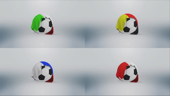 Videohive Football Flag Logo - Soccer Logo Stings template preview