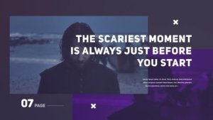 Videohive Modern Cinematic Slideshow Video Displays template preview