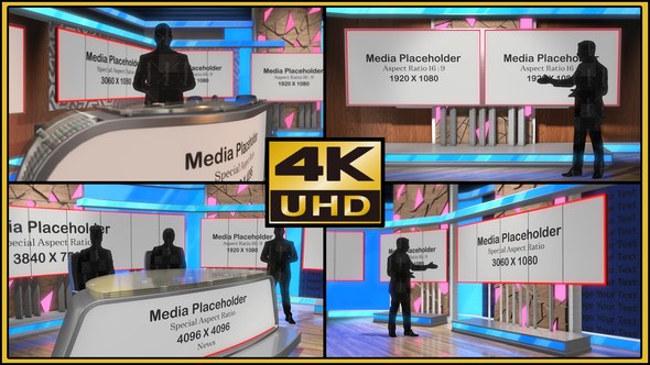 Videohive Virtual Studio Set - S02 Broadcast-packages template preview