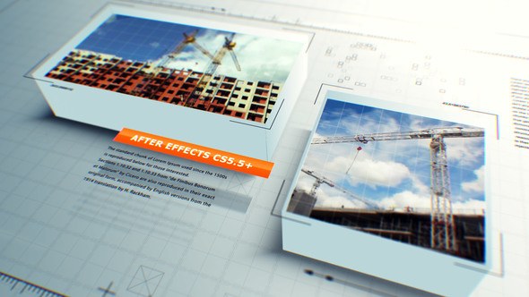Videohive Box Corporate Slideshow Video Displays template preview