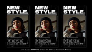Videohive Instagram Slides Video Displays template preview